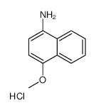 1-Amino-4-methoxynaphthalen hydrochloride - Chemical structure and product image