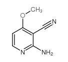 2-Amino-4-methoxynicotinonitrile - Chemical structure and product image