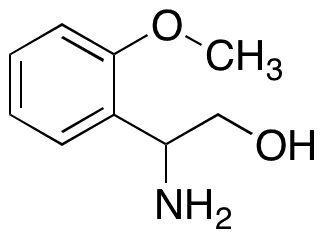 2-Amino-2-(2-methoxyphenyl)ethanol - Chemical structure and product image