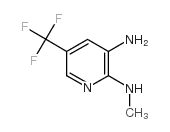 3-Amino-2-(methylamino)-5-(trifluoromethyl)pyridine - Chemical structure and product image