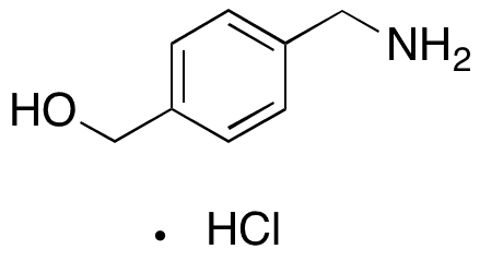 (4-Aminomethyl)benzyl Alcohol Hydrochloride - Chemical structure and product image