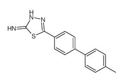 2-Amino-5-(4â€™-methylbiphenyl-4-yl)-1,3,4-thiadiazole - Chemical structure and product image