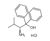 (S)-(-)-2-Amino-3-methyl-1,1-diphenyl-1-butanol - Chemical structure and product image