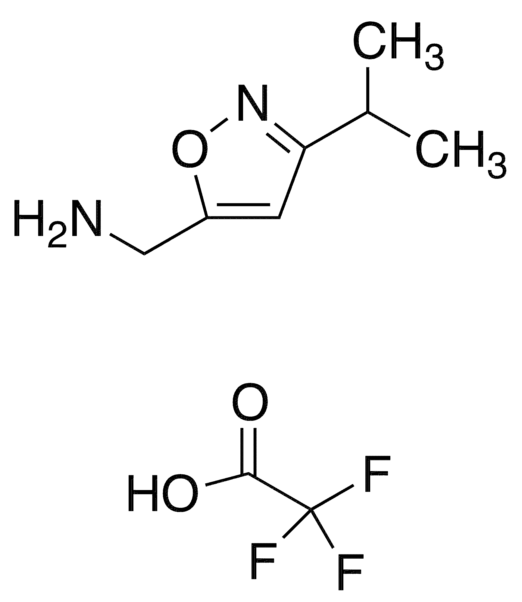 5-Aminomethyl-3-isopropylisoxazole Trifluoroacetic Acid Salt - Chemical structure and product image