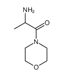 DL-2-Amino-1-(morpholin-4-yl)propan-1-one - Chemical structure and product image