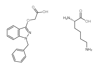 Bendazac L-Lysine - Chemical structure and product image