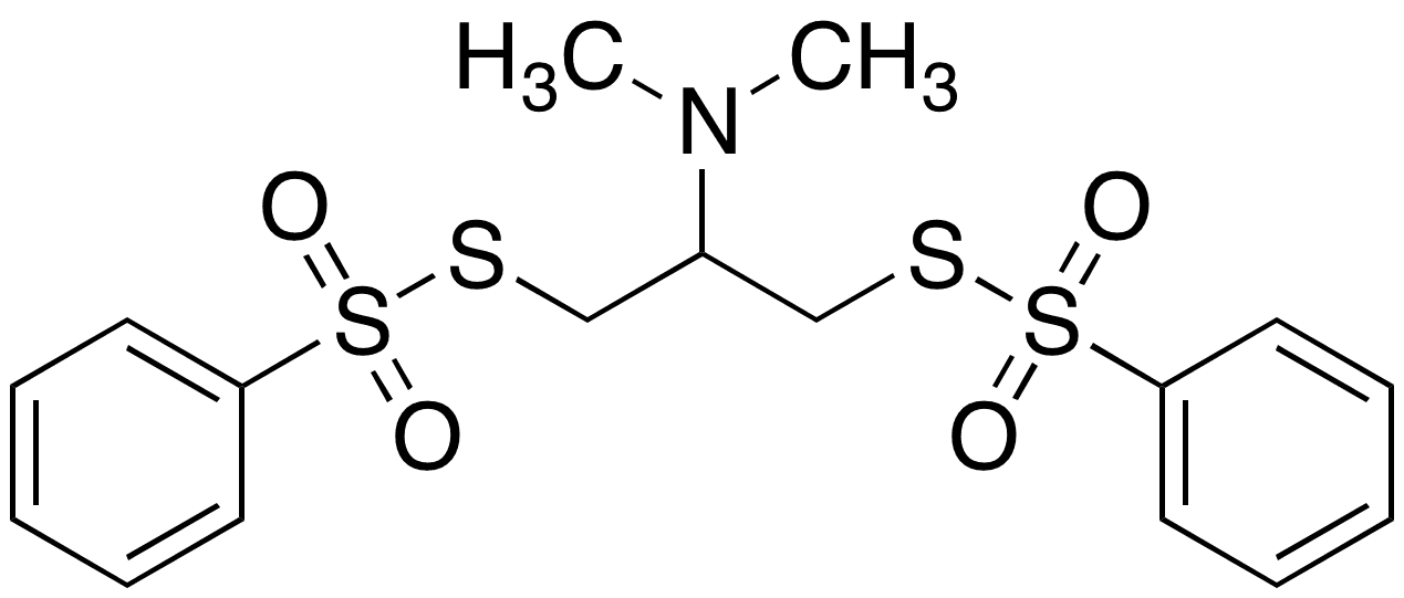 Bensultap - Chemical structure and product image