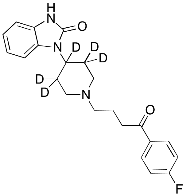 	Benperidol-d5 - Chemical structure and product image
