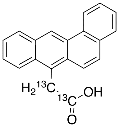Benz[a]anthracene-7-acetic Acid-13C2 - Chemical structure and product image
