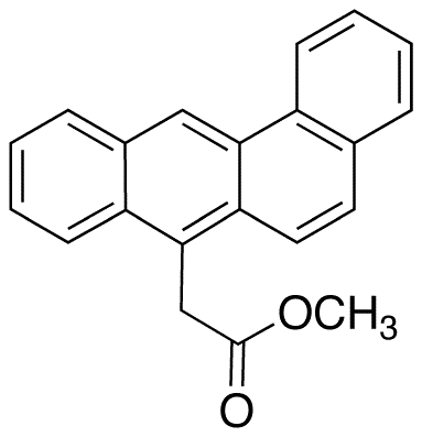 	Benz[a]anthracene-7-acetic Acid Methyl Ester - Chemical structure and product image