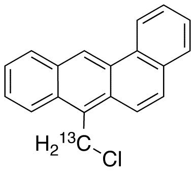 	Benz[a]anthracene-7-chloromethane-13C - Chemical structure and product image