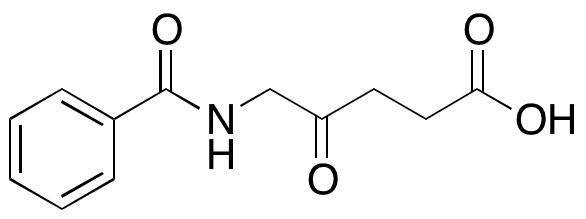 	5-Benzamidolevulinic Acid - Chemical structure and product image