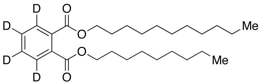 1,2-Benzenedicarboxylic Acid Nonyl Undecyl Ester-d4 - Chemical structure and product image