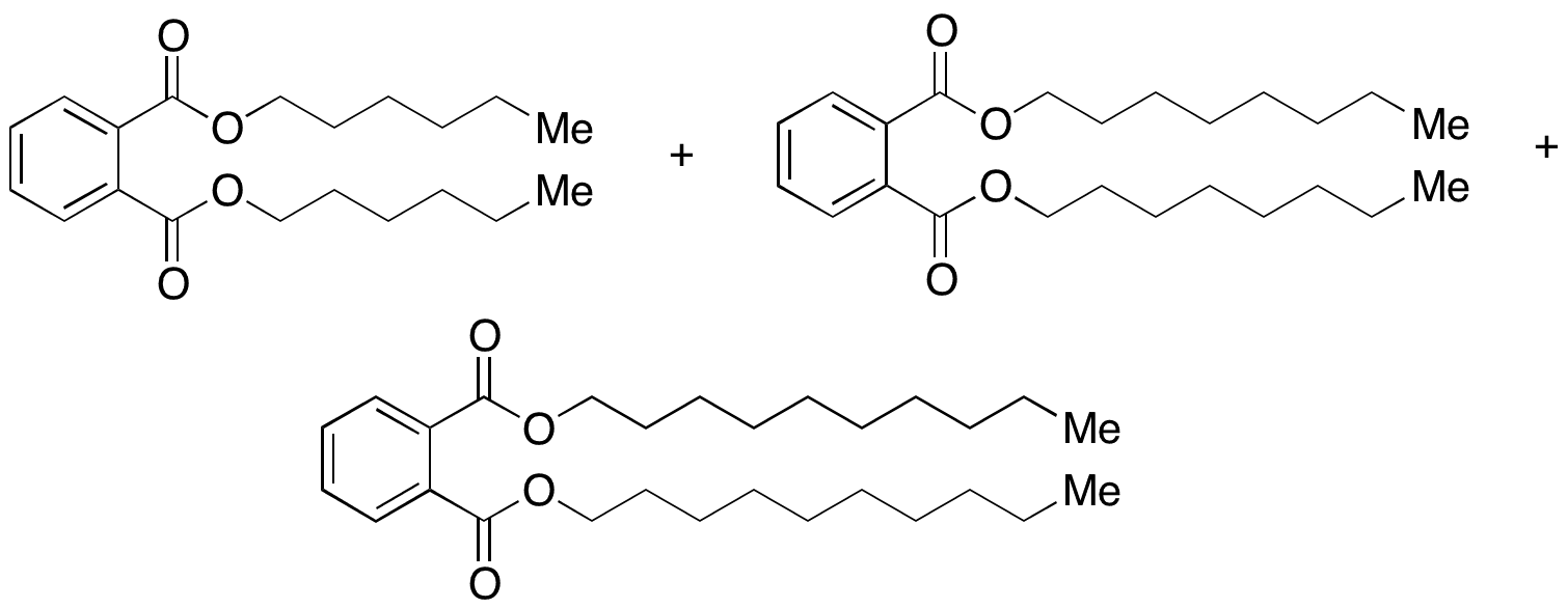 	1,2-Benzenedicarboxylic Acid Di-C6,8,10-alkyl Esters(1:1:1 Mixture of D446490 and D481750 and D439395, by weight) - Chemical structure and product image