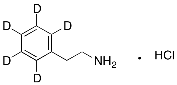 Benzene-d5-ethanamine Hydrochloride - Chemical structure and product image