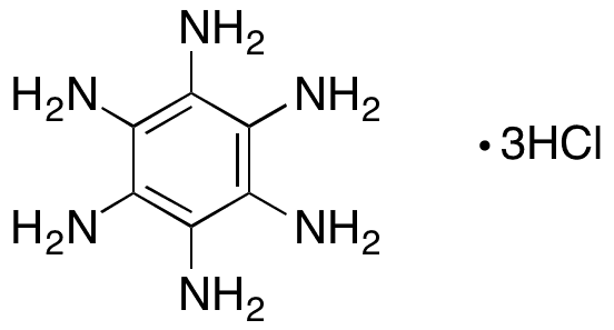 1,2,3,4,5,6-Benzenehexamine Trihydrochloride - Chemical structure and product image