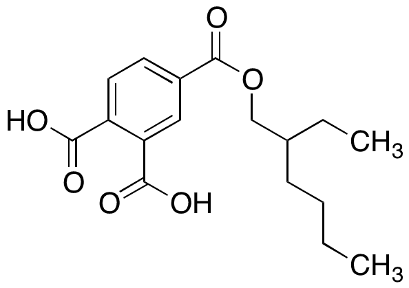 1,2,4-Benzenetricarboxylic Acid 4-(2-ethylhexyl) Ester Disodium Salt - Chemical structure and product image
