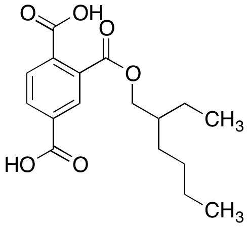 1,2,4-Benzenetricarboxylic Acid 2-(2-ethylhexyl) Ester - Chemical structure and product image