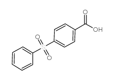 4-Benzenesulfonylbenzoic acid - Chemical structure and product image