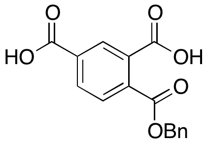 1,2,4-Benzenetricarboxylic Acid Benzyl Ester - Chemical structure and product image