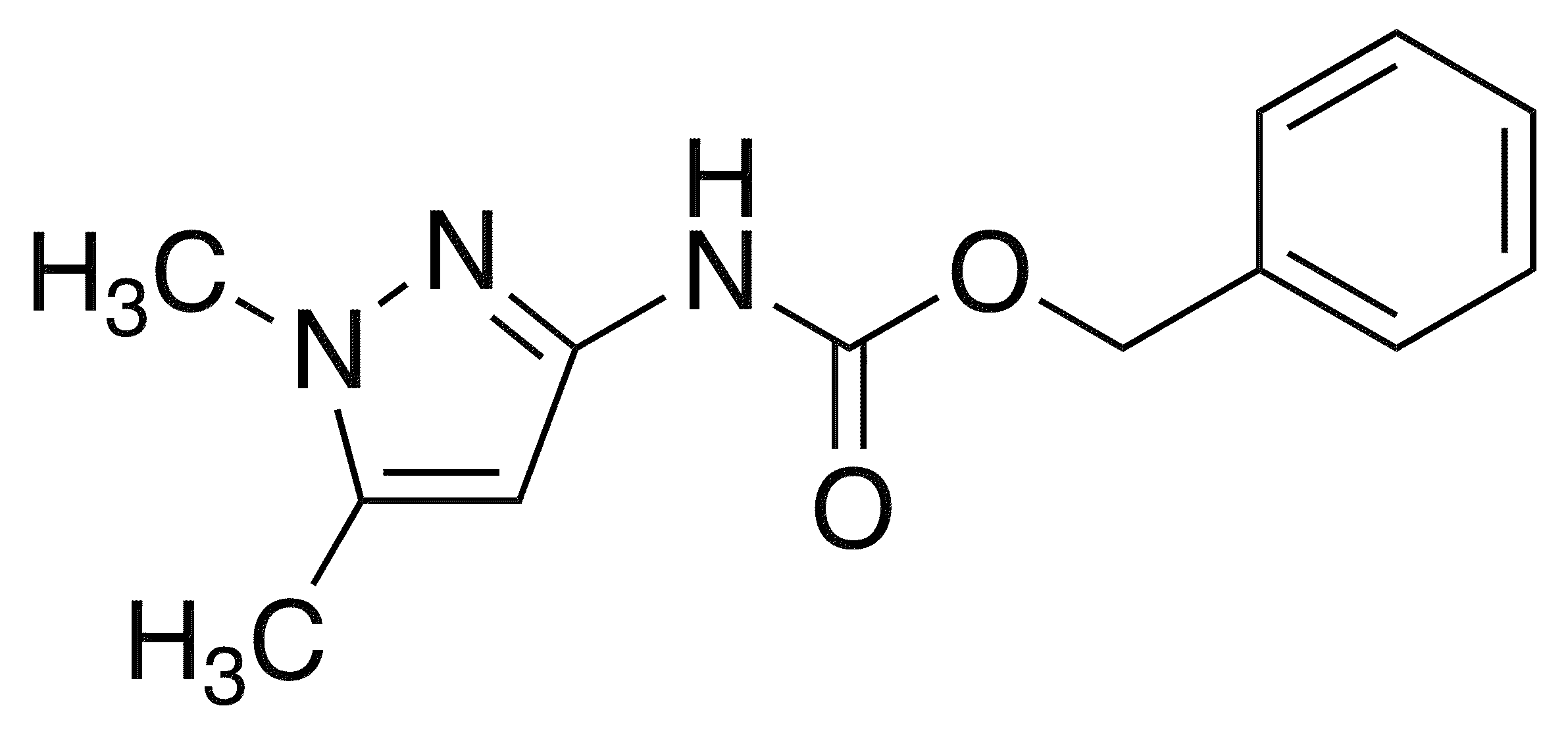 Benzyl (1,5-dimethyl-1H-pyrazol-3-yl)carbamate - Chemical structure and product image