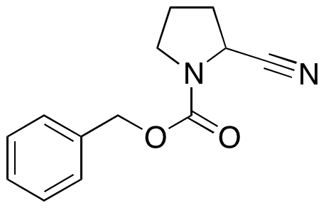 Benzyl 2-cyanopyrrolidine-1-carboxylate - Chemical structure and product image