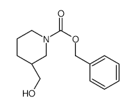	(R)-Benzyl 3-(Hydroxymethyl)piperidine-1-carboxylate - Chemical structure and product image