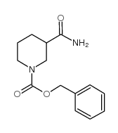Benzyl 3-carbamoylpiperidine-1-carboxylate - Chemical structure and product image