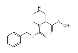1-Benzyl 2-methyl piperazine-1,2-dicarboxylate - Chemical structure and product image