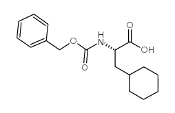 	(S)-2-(((Benzyloxy)carbonyl)amino)-3-cyclohexylpropanoic acid - Chemical structure and product image