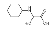 	(R)-2-(((Benzyloxy)carbonyl)amino)-3-cyclohexylpropanoic acid - Chemical structure and product image