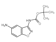 	(5-Aminobenzo[d]isoxazol-3-yl)carbamic Acid tert-Butyl Ester - Chemical structure and product image