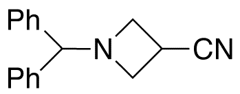 	1-Benzhydryl-3-cyanoazetidine - Chemical structure and product image