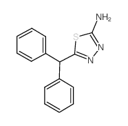 5-Benzhydryl-[1,3,4]thiadiazol-2-ylamine - Chemical structure and product image