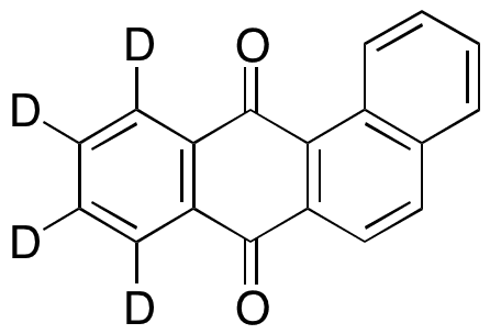 	Benz[a]anthracene-7,12-dione-D4 - Chemical structure and product image
