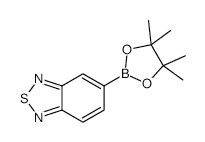 5-(4,4,5,5-Tetramethyl-[1,3,2]dioxaborolan-2-yl)benzo[1,2,5]thiadiazole - Chemical structure and product image
