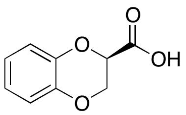 	(R)-2,3-Dihydrobenzo[1,4]dioxine-2-carboxylic Acid - Chemical structure and product image