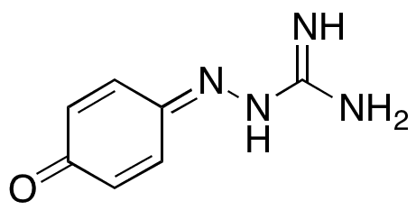 	1,4-Benzoquinone Monoguanylhydrazone - Chemical structure and product image