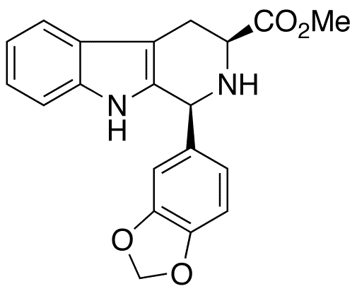 	(1S,3S)-1-(1,3-Benzodioxol-5-yl)-2,3,4,9-tetrahydro-1H-pyrido[3,4-b]indole-3-carboxylic Acid Methyl Ester - Chemical structure and product image
