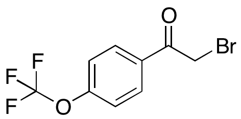 2-Bromo-1-[4-(trifluoromethoxy)phenyl]ethan-1-one - Chemical structure and product image