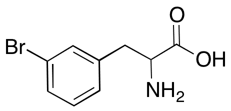 	DL-3-Bromophenylalanine - Chemical structure and product image