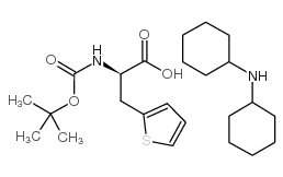 	Boc-beta-(2-thienyl)-d-ala-oh dcha - Chemical structure and product image