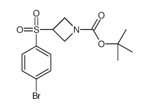 N-BOC-3-[(4-Bromobenzene)sulfonyl]azetidine - Chemical structure and product image