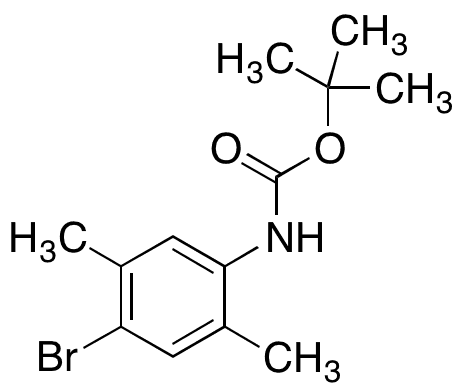 N-BOC 4-Bromo-2,5-dimethylaniline - Chemical structure and product image