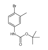 	N-BOC-4-bromo-3-methylaniline - Chemical structure and product image
