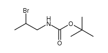 	N-Boc-2-bromo-1-propanamine - Chemical structure and product image