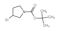 N-Boc-3-bromopyrrolidine - Chemical structure and product image