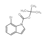 	1-BOC-7-bromoindole - Chemical structure and product image