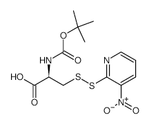 Boc-cys(npys)-oh - Chemical structure and product image