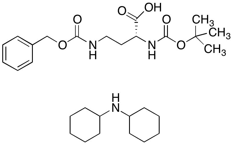 Boc-d-dab(z)-oh DCHA - Chemical structure and product image